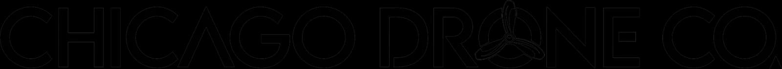 Chicago Drone Co logo with a three-blade rotor icon