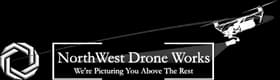 Logo showing a geometric cube icon and the text NorthWest Drone Works, Inc