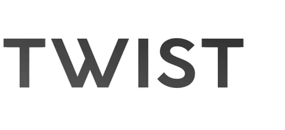 Twist logo with the bold uppercase word TWIST