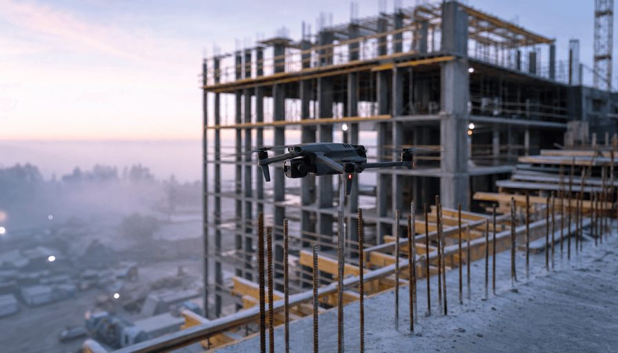 Drone Construction Inspection: ROI Guide for GCs and Project Managers cover