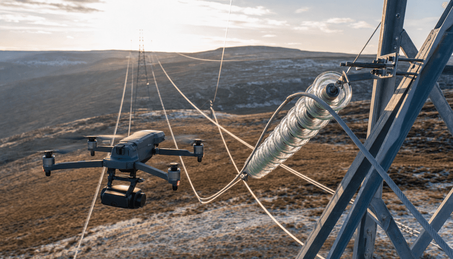 Drone Powerline and Utility Inspection: How Utilities Save with Aerial Inspection cover